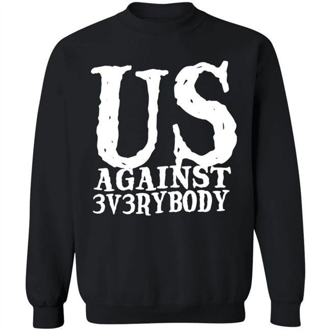 Ua3 Clothing Merch US Against 3v3rybody Shirt Ua3 Clothing Merch US Against 3v3rybody Shirt
