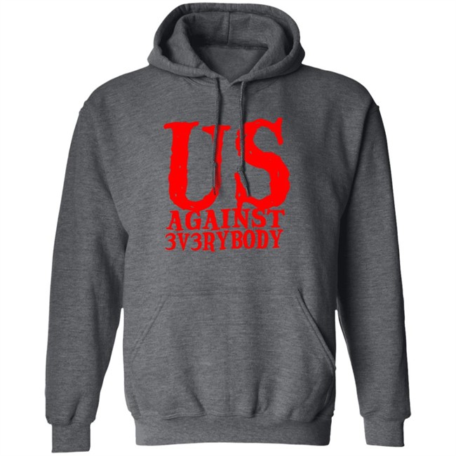 Ua3 Clothing Merch US Against 3v3rybody Hoodie Ua3 Clothing Merch US Against 3v3rybody Hoodie