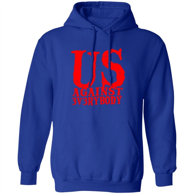Ua3 Clothing Merch US Against 3v3rybody Hoodie Ua3 Clothing Merch US Against 3v3rybody Hoodie