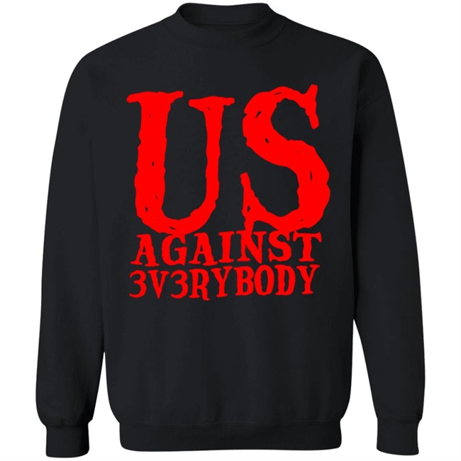 Ua3 Clothing Merch US Against 3v3rybody Hoodie Ua3 Clothing Merch US Against 3v3rybody Hoodie
