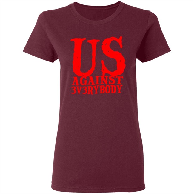 Ua3 Clothing Merch US Against 3v3rybody Hoodie Ua3 Clothing Merch US Against 3v3rybody Hoodie
