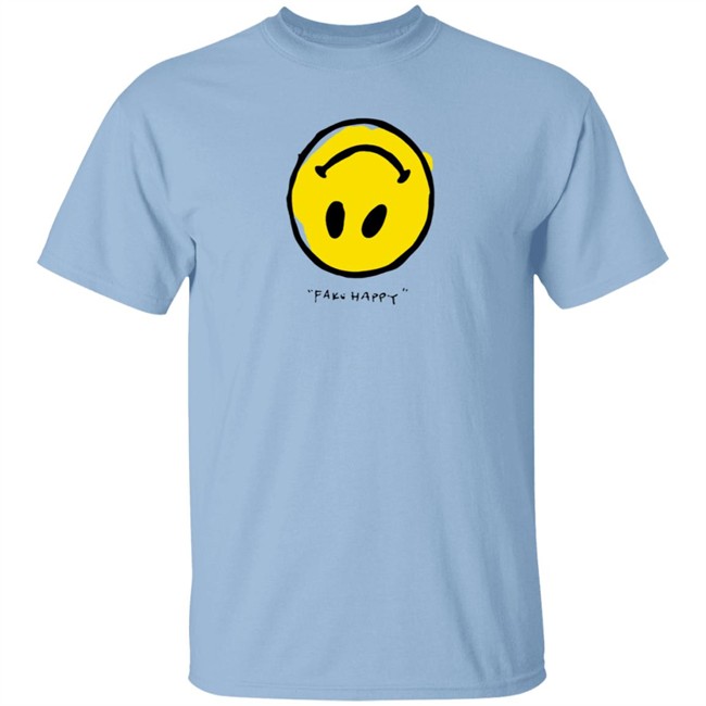 Paramore Merch Paramore Fake Happy T Shirt Paramore Merch Paramore Fake Happy T Shirt