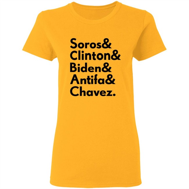 Soros Clinton Biden Antifa Chavez T Shirt The Rudy Giuliani Election Conspiracy Soros Clinton Biden Antifa Chavez T Shirt The Rudy Giuliani Election Conspiracy