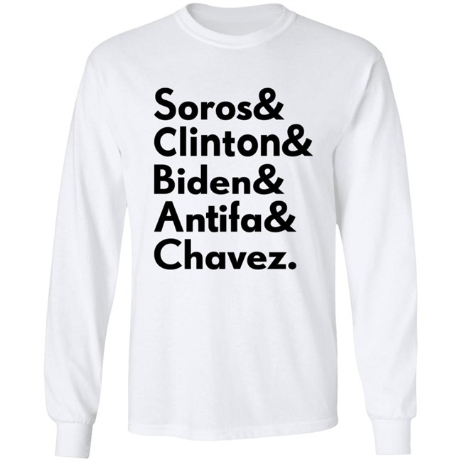 Soros Clinton Biden Antifa Chavez T Shirt The Rudy Giuliani Election Conspiracy Soros Clinton Biden Antifa Chavez T Shirt The Rudy Giuliani Election Conspiracy