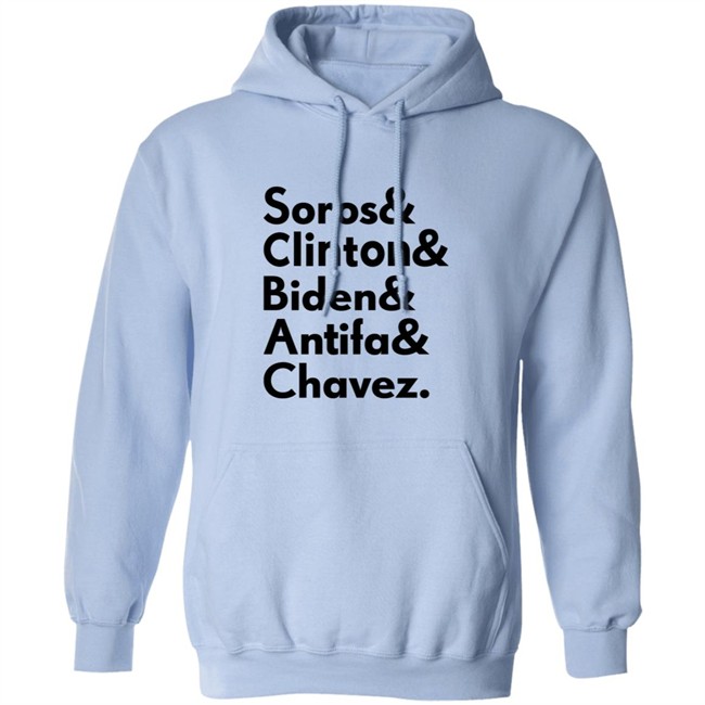 Soros Clinton Biden Antifa Chavez T Shirt The Rudy Giuliani Election Conspiracy Soros Clinton Biden Antifa Chavez T Shirt The Rudy Giuliani Election Conspiracy