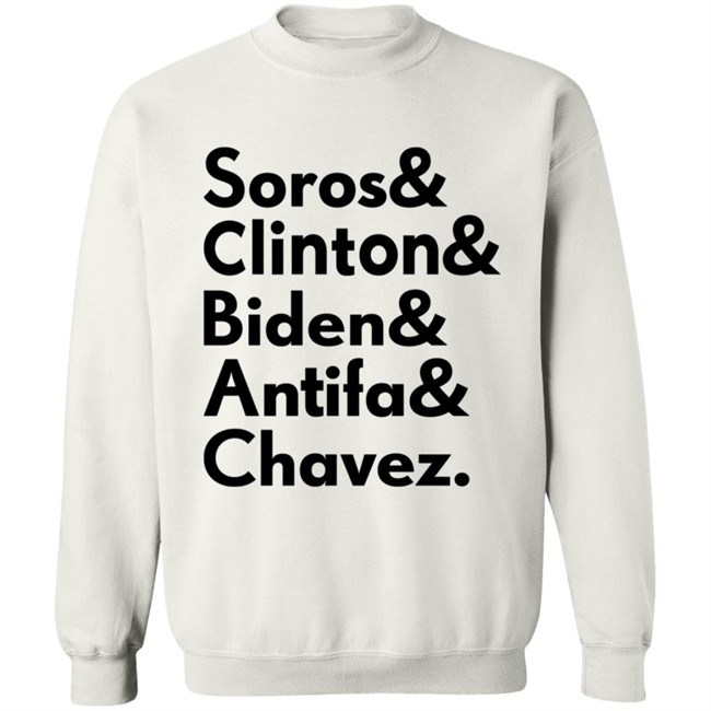 Soros Clinton Biden Antifa Chavez T Shirt The Rudy Giuliani Election Conspiracy Soros Clinton Biden Antifa Chavez T Shirt The Rudy Giuliani Election Conspiracy