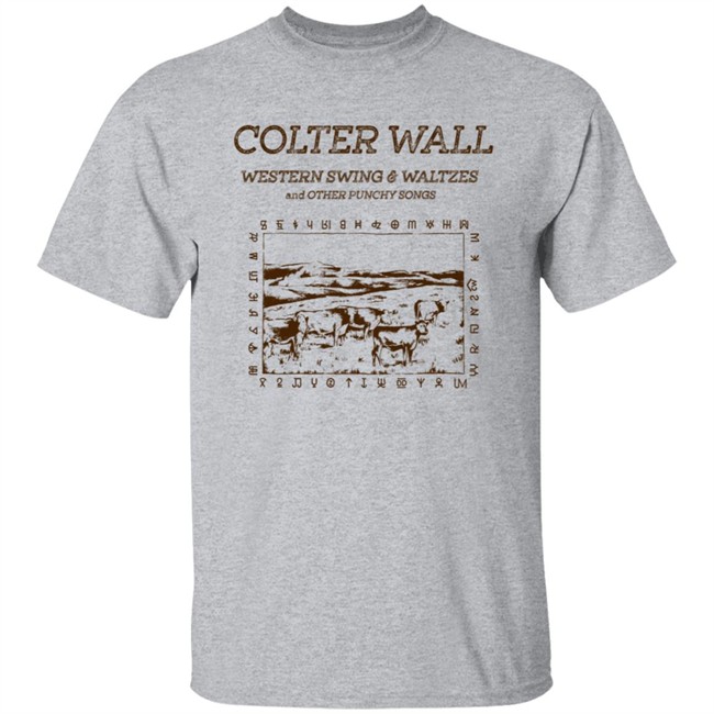 Colter Wall Western Swing & Waltzes Album Shirt Colter Wall Western Swing & Waltzes Album Shirt