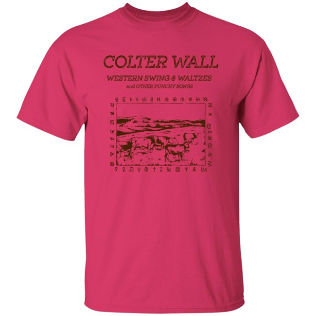 Colter Wall Western Swing & Waltzes Album Shirt Colter Wall Western Swing & Waltzes Album Shirt