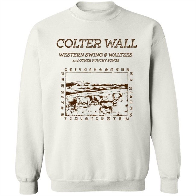 Colter Wall Western Swing & Waltzes Album Shirt Colter Wall Western Swing & Waltzes Album Shirt