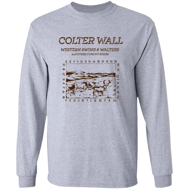 Colter Wall Western Swing & Waltzes Album Shirt Colter Wall Western Swing & Waltzes Album Shirt