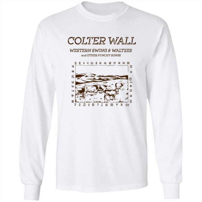 Colter Wall Western Swing & Waltzes Album Shirt Colter Wall Western Swing & Waltzes Album Shirt