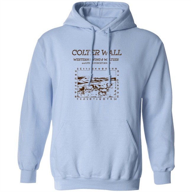 Colter Wall Western Swing & Waltzes Album Shirt Colter Wall Western Swing & Waltzes Album Shirt