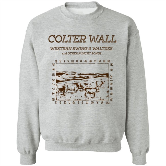 Colter Wall Western Swing & Waltzes Album Shirt Colter Wall Western Swing & Waltzes Album Shirt