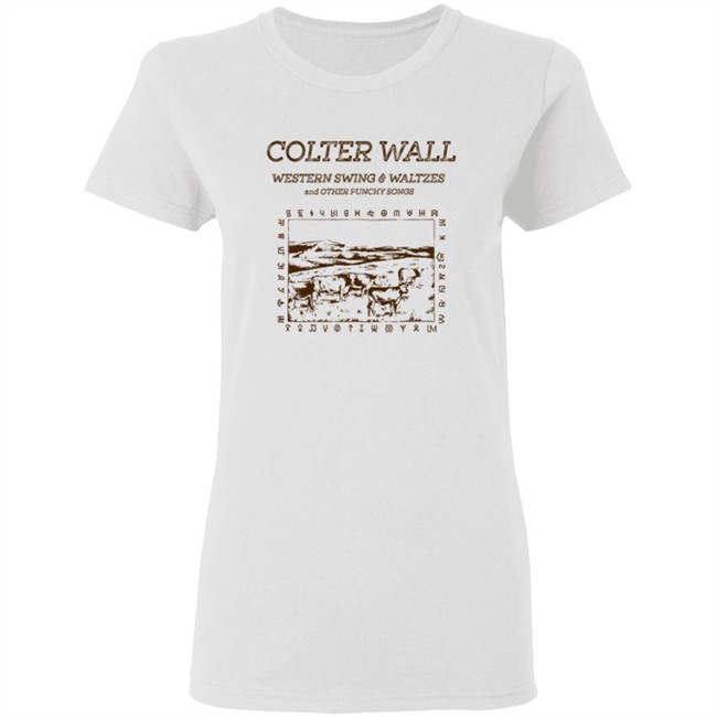 Colter Wall Western Swing & Waltzes Album Shirt Colter Wall Western Swing & Waltzes Album Shirt
