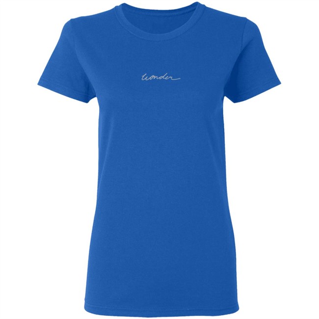 Wonder Script T Shirt Wonder Script T Shirt