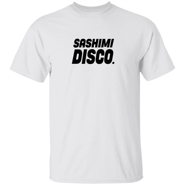 Sashimi Disco T Shirt Nathan Dalah And Georgia Fowler