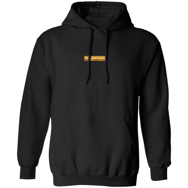George Not Found Merch GeorgeNotFound Gold Hoodie