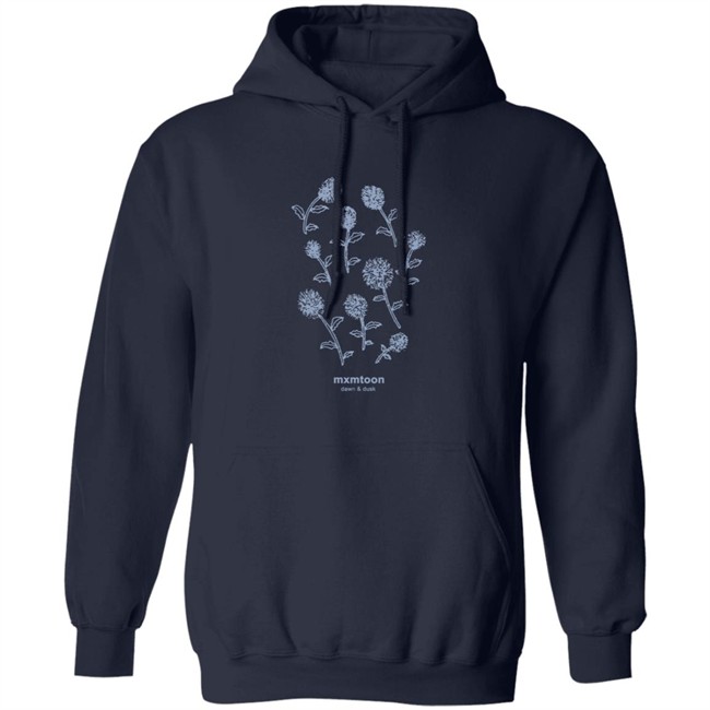 Mxmtoon Merch Blue Flowers Tee Mxmtoon Merch Blue Flowers Tee