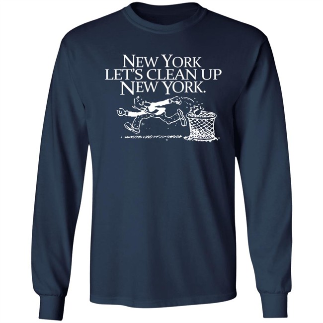 Coolhunting Merch Ny Clean Up Long Sleeve Shirt Coolhunting Merch Ny Clean Up Long Sleeve Shirt