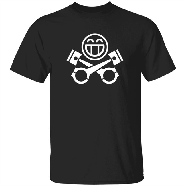 PH Merch PistonHeads Smiley Monochrome T Shirt