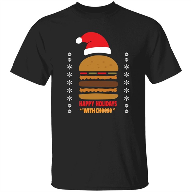 Happy Holidays With Cheese Shirt Samuel Jackson