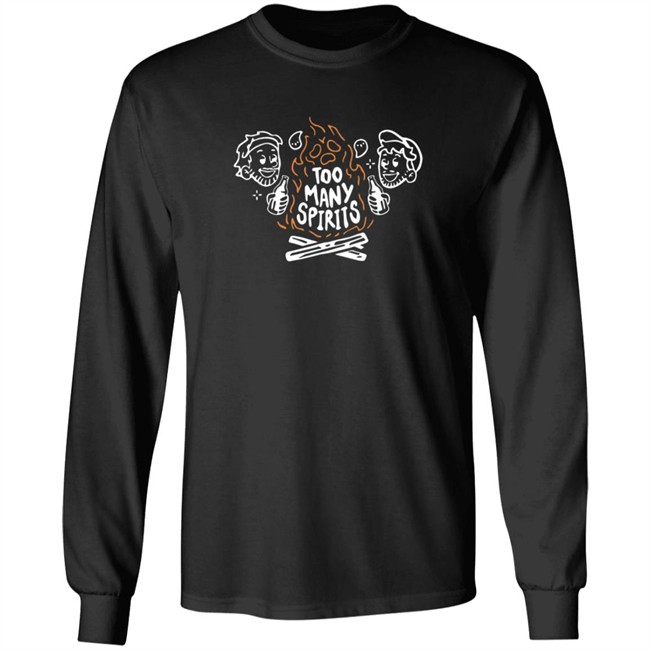 Gianthugs Merch Too Many Spirits Tee Gianthugs Merch Too Many Spirits Tee