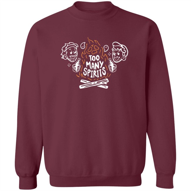 Gianthugs Merch Too Many Spirits Tee Gianthugs Merch Too Many Spirits Tee