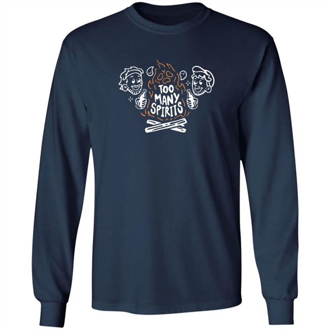 Gianthugs Merch Too Many Spirits Tee Gianthugs Merch Too Many Spirits Tee