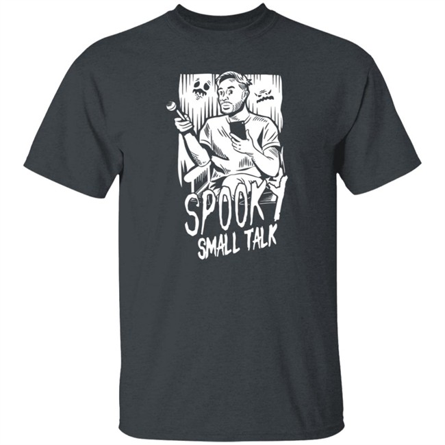 Gianthugs Merch Spooky Small Talk-The Host Glows In The Dark Shirt Gianthugs Merch Spooky Small Talk-The Host Glows In The Dark Shirt
