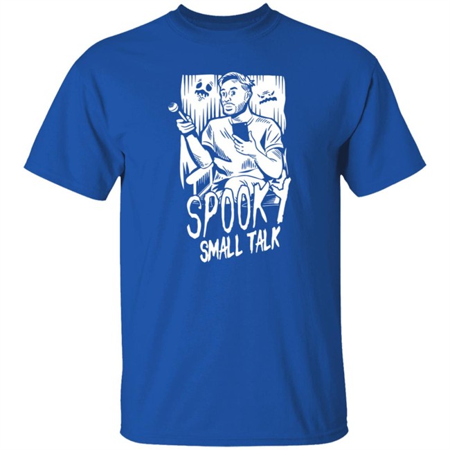 Gianthugs Merch Spooky Small Talk-The Host Glows In The Dark Shirt Gianthugs Merch Spooky Small Talk-The Host Glows In The Dark Shirt