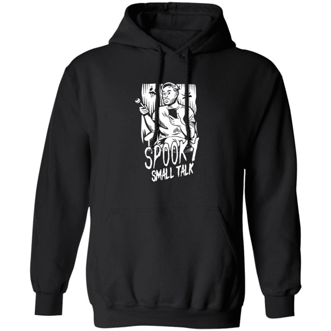 Gianthugs Merch Spooky Small Talk-The Host Glows In The Dark Shirt Gianthugs Merch Spooky Small Talk-The Host Glows In The Dark Shirt