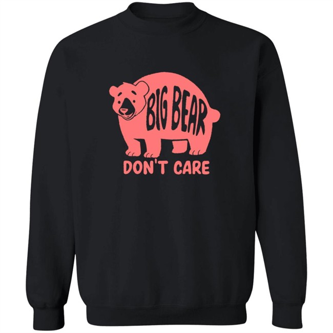 Honey Infused Big Bear Don't Care Shirt Honey Infused Big Bear Don't Care Shirt