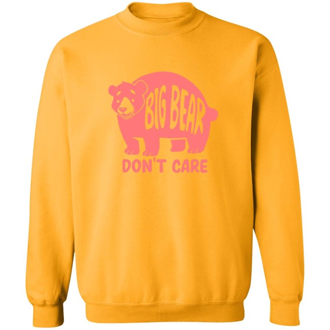 Honey Infused Big Bear Don't Care Shirt Honey Infused Big Bear Don't Care Shirt
