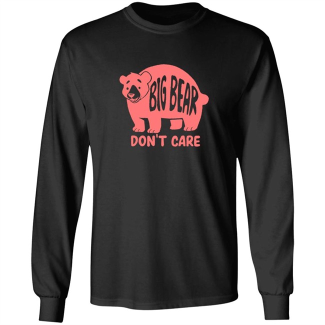 Honey Infused Big Bear Don't Care Shirt Honey Infused Big Bear Don't Care Shirt