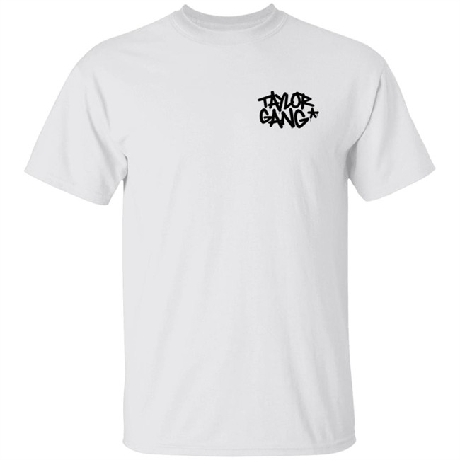 Taylor Gang Merch Taylor Gang Team T Shirt in White