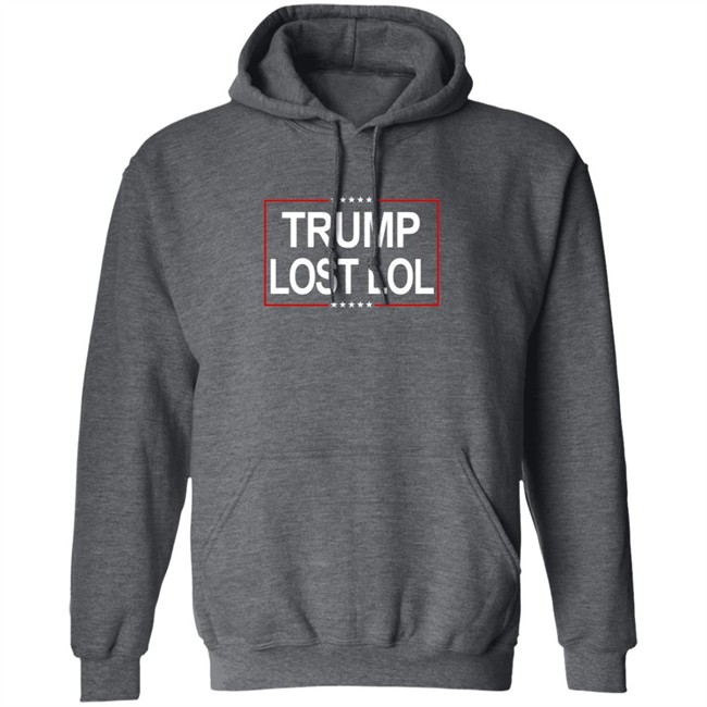 Trump Lost Lol Flag Outdoor Indoor Double Stitched-Polyester With Brass Grommets T Shirt Trump Lost Lol Flag Outdoor Indoor Double Stitched-Polyester With Brass Grommets T Shirt