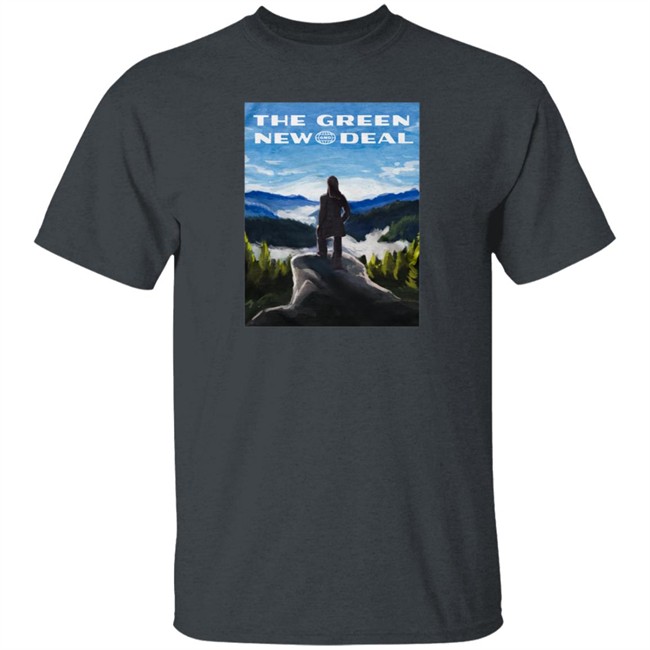 Aoc Shop The Green New Deal Illustration Tee Aoc Shop The Green New Deal Illustration Tee
