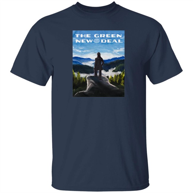 Aoc Shop The Green New Deal Illustration Tee Aoc Shop The Green New Deal Illustration Tee