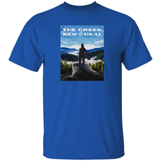 Aoc Shop The Green New Deal Illustration Tee Aoc Shop The Green New Deal Illustration Tee
