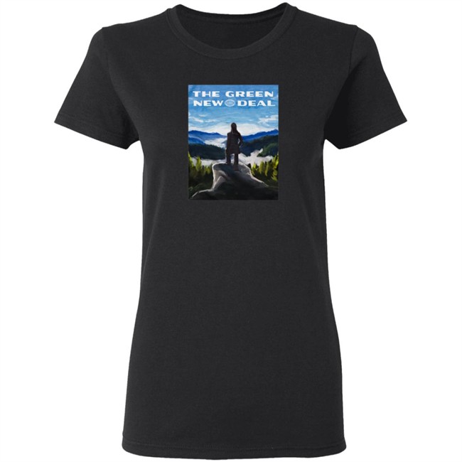 Aoc Shop The Green New Deal Illustration Tee Aoc Shop The Green New Deal Illustration Tee