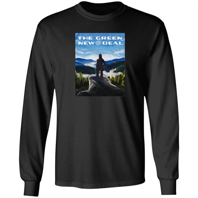 Aoc Shop The Green New Deal Illustration Tee Aoc Shop The Green New Deal Illustration Tee