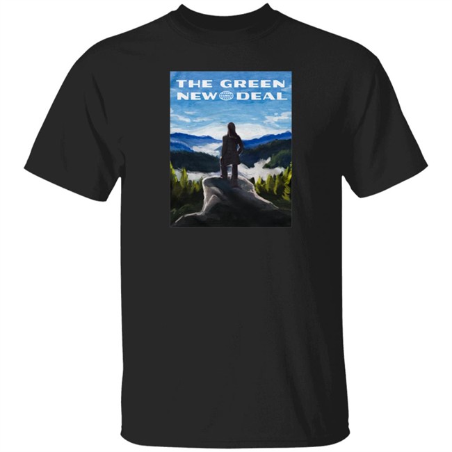 Aoc Shop The Green New Deal Illustration Tee Aoc Shop The Green New Deal Illustration Tee
