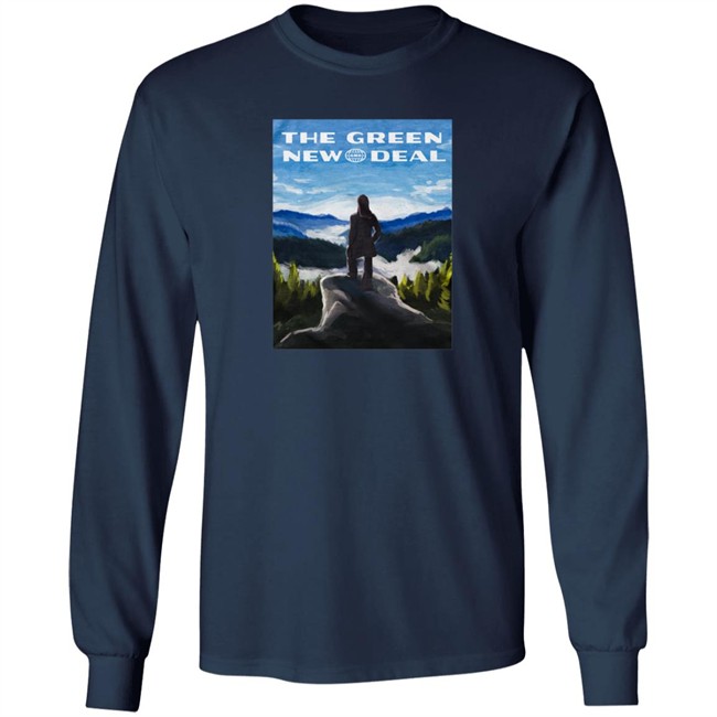 Aoc Shop The Green New Deal Illustration Tee Aoc Shop The Green New Deal Illustration Tee
