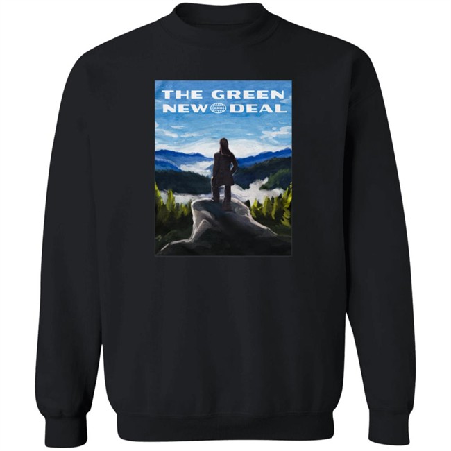 Aoc Shop The Green New Deal Illustration Tee Aoc Shop The Green New Deal Illustration Tee