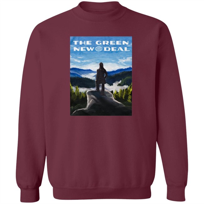 Aoc Shop The Green New Deal Illustration Tee Aoc Shop The Green New Deal Illustration Tee