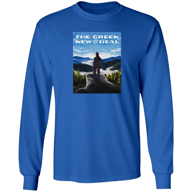 Aoc Shop The Green New Deal Illustration Tee Aoc Shop The Green New Deal Illustration Tee