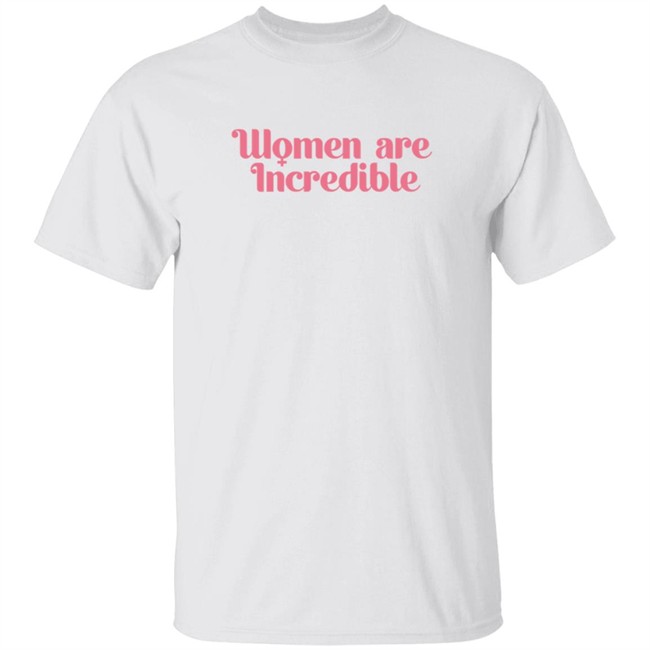 Fanjoy Merch Colleen Ballinger Women Are Incredible White Shirt Fanjoy Merch Colleen Ballinger Women Are Incredible White Shirt