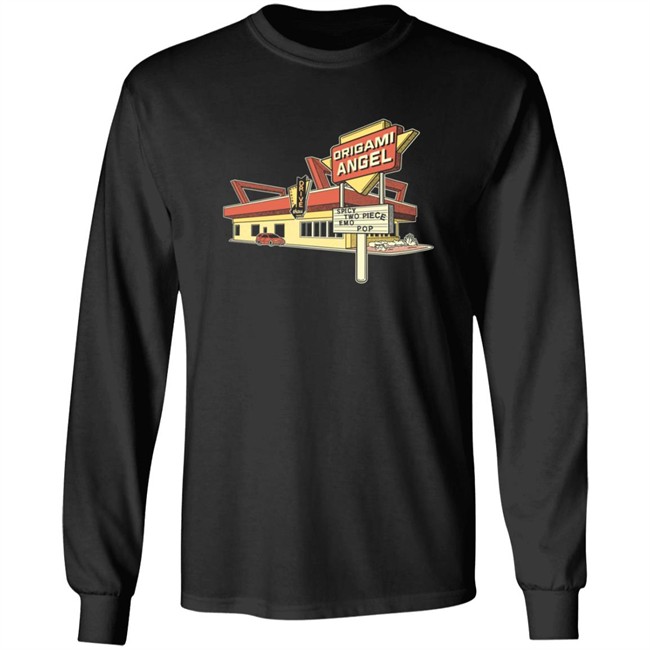 Origami Angel Merch Drive Thru Long Sleeve T Shirt