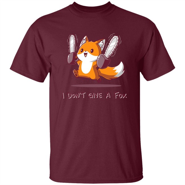 Turtle Merch I Don't Give A Fox Shirt Turtle Merch I Don't Give A Fox Shirt