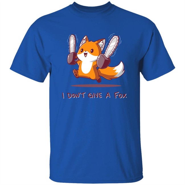 Turtle Merch I Don't Give A Fox Shirt Turtle Merch I Don't Give A Fox Shirt
